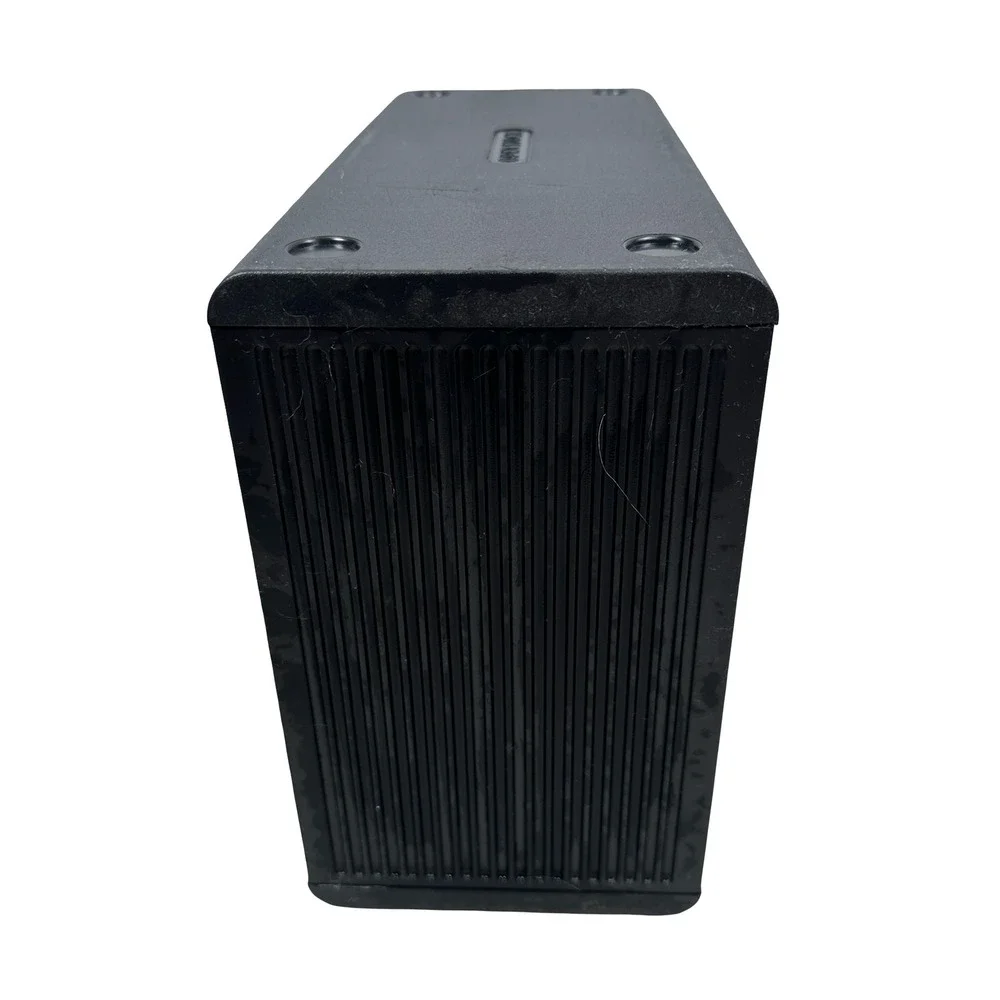 Openstock Black Plastic Double‎ Column 40 Cassette Storage Rack Stackable Media